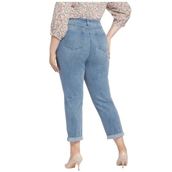 NYDJ Margo Girlfriend Kingston Light Wash Jeans Women's Size 20W Petite NWT - Picture 2 of 12